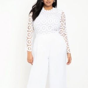 Eloquii Lace Jumpsuit